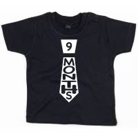 Baby T-Shirt, Meilenstein T-Shirt, neun Monate alt, Junge, Mädchen, Ereignis, Monate, 9 Bild 1