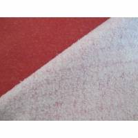 Wintersweat Baumwoll - Sweat  uni einfarbig kaminrot Oeko-Tex Standard 100 ( 1m/13,-€) Bild 1