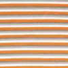 Nicki Baumwolle Streifen 5mm orange - weiß- grau Oeko-Tex Standard 100   (1m/12,-€) Bild 2
