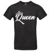 T-Shirt King und Queen, Krone, Partnershirts, schwarz, weiß Bild 3