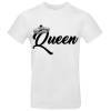 T-Shirt King und Queen, Krone, Partnershirts, schwarz, weiß Bild 4
