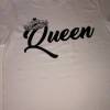T-Shirt King und Queen, Krone, Partnershirts, schwarz, weiß Bild 7