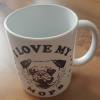 Kaffeetasse, "I love my Mops", Mopsliebhaber, Geschenkartikel, Hundeliebhaber, Hundebesitzer Bild 3