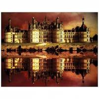 Postkarte "Traumschloss" - Schloss Chambord, Frankreich Bild 1