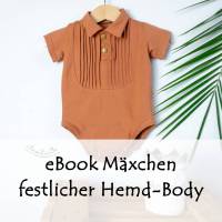 eBook festlichder Hemd-Body Mäxchen Gr. 44-110 A4 & Großformat Bild 1