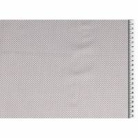 8,92 Euro/m Baumwolle in grau mit weißen Punkten Bild 1