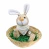 Ostergeschenk Osterkörbchen mit Hasen u. Namen Osternest - Geschenk zu Ostern personalisiert Set aus Kuscheltier & Hase Bild 4