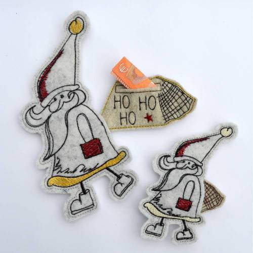 ITH Stickdatei Nikolaus mit Steckfach