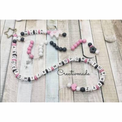 Rechenkette mit Namen Mädchen Pferd