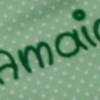 Babydecke kariert Kuscheldecke grün rosa blau lila mit Namen - Personalisierte Decke - Krabbeldecke für Kleinkinder Bild 4