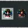 schwebender Stein - transparente Kette in crystal VM (Multicolor) - Der Klassiker - Nylonkette bunt funkelnder Stein Bild 4