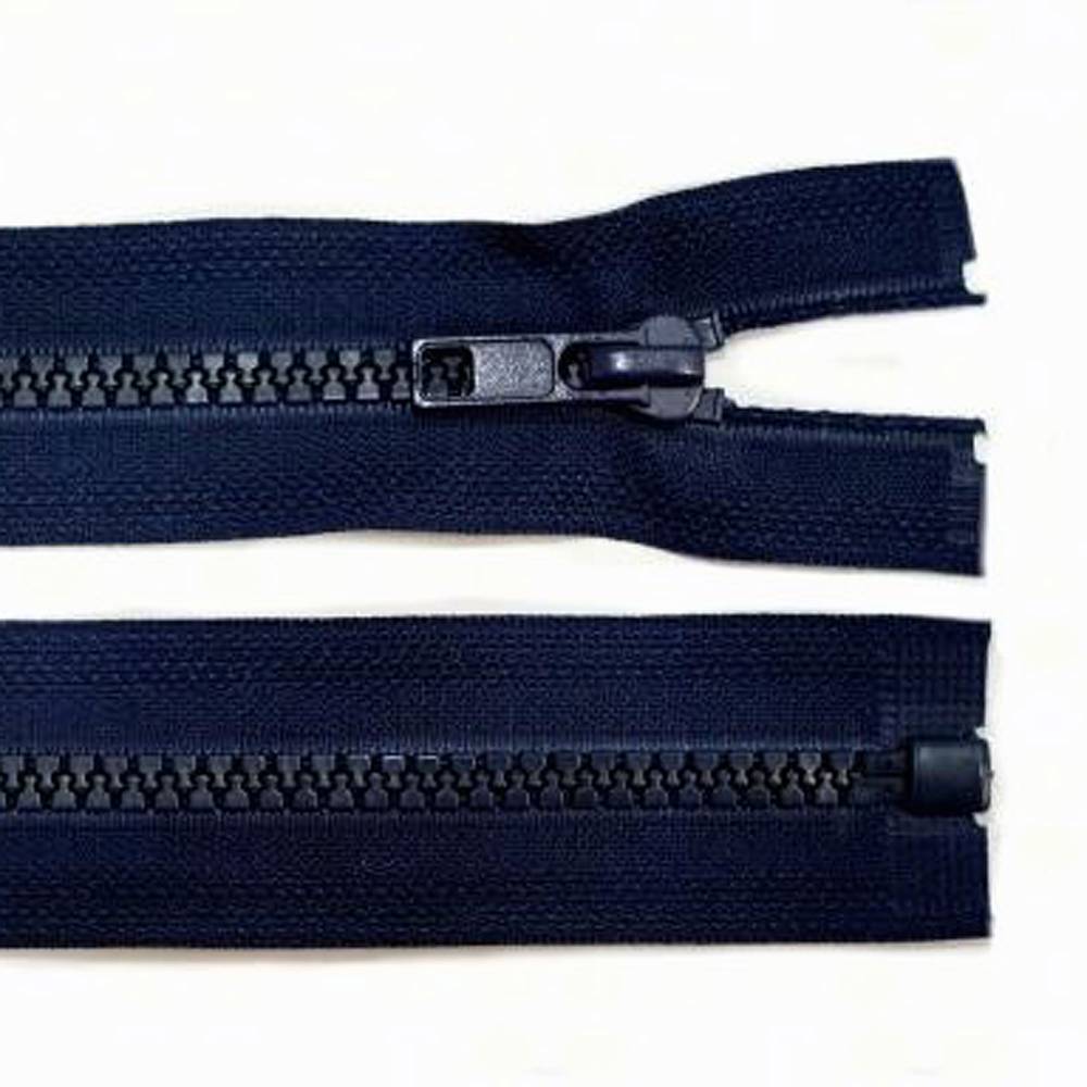 35cm Reißverschluss dunkelblau - teilbar für Jacken Bild 1