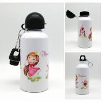 Trinkflasche mit Namen "Prinzessin" / individuell/ Flasche/ Kindertrinkflasche Bild 1