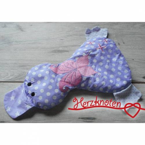 Einzigartige Enten als Körnerkissen,  als Elfe !