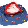 Schlafsack LKW Laster Strampelsack Pucksack Sommerschlafsack für Babys mit Namen - personalisiertes Geschenk Baby Bild 2