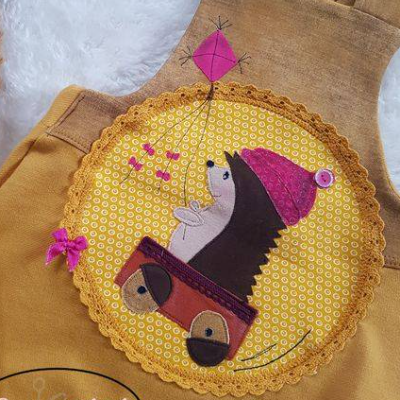 Applikationsvorlage Igel Berti | PDF-Datei