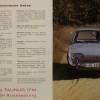 Prospekt - Ford Taunus - 17 M  und technisches Merkblatt 15 M Bild 2