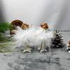 Weihnachtsdeko 2er Set Engel in weiß, Tischdeko Weihnachten, Stückpreis 5,90€, Material Bild 3
