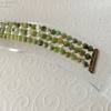 Armband aus Perlen und Chita (Serpentin), Zuchtperlen, Perlenarmband, Boho-Stil, Geschenk für Frauen, Handarbeit aus Bay Bild 4