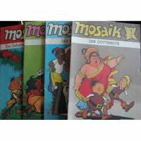 4 Mosaik Hefte- 70/80er Jahre, Mosaik Bildzeitschrift, Bild 1