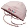 Babymütze rosa mit Namen für Mädchen - Personalisierte Mütze für Babys - Kindermütze mit Wunschname Bild 1