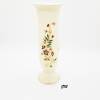 ZSOLNAY PECS Porzellan 19, Vase handgemalt, signiert, Höhe  26 cm, Breite 8,5 cm, elfenbeinfarbig, Bild 2