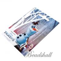 Bügelbild Figur Olaf aus Frozen 2  Disney Applikation Flicken Bild 2