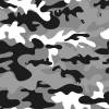 Baumwolle Baumwollstoff Popeline Swafing Kim Camouflage Tarndesign schwarz/grau Oeko-Tex Standard 100 (1m/ 9,-€) Bild 2