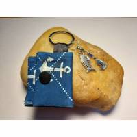 Chiptasche Schlüsselanhänger "Maritim" mit Chiptäschchen Bild 1