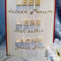 Lebe Liebe Lache - Gefaltetes Buch Bild 2