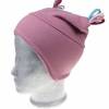 Kuschelmütze Mädchen mit Namen pink Fleece - Personalisierte Fleecemütze für Kinder - Wintermütze Kindermütze Haube Bild 7