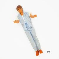 vintage, Barbie Freund Ken aus den 80er Jahren „Lookalikes“ mit Kleidung,  30 cm, Bild 1