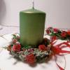 Kerzenkranz * Schmuckkränzchen * für Kerzen bis 4cm Durchmesser * Weihnachten * Advent * Tischdeko * Bild 3