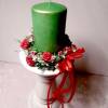 Kerzenkranz * Schmuckkränzchen * für Kerzen bis 4cm Durchmesser * Weihnachten * Advent * Tischdeko * Bild 4