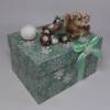 GeldgeschenkBox mit "2 Eichhörnchen" für Weihnachten Geschenkverpackung Geldgeschenk Bild 4