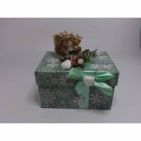 GeldgeschenkBox mit "2 Eichhörnchen" für Weihnachten Geschenkverpackung Geldgeschenk Bild 1