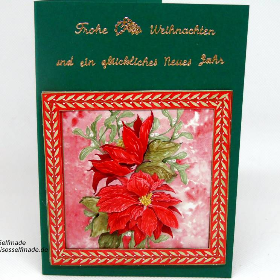 3-D-Weihnachtskarte mit #Weihnachtsstern