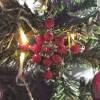Weihnachtssterne - Adventssterne - Sternanhänger als Schmuck, auch für den Weihnachtsbaum, Klein Bild 2