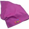 Kopftuch rosa mit Namen für Mädchen - Kinderkopftuch mit Wunschbeschriftung für Kleinkinder - Mädchenkopfbedeckung Mütze Bild 4