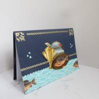 Geburtstagskarte für Angler, Anglerinnen, Glückwunschkarte Bild 2