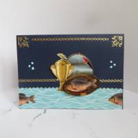 Geburtstagskarte für Angler, Anglerinnen, Glückwunschkarte Bild 3