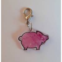 Glücksbringer Charm- Schweinchen Bild 1