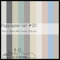 Digipapier Set #20 (Strickoptik linke Maschen) zum ausdrucken, plotten, scrappen, basteln und mehr Bild 1