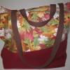 Stofftasche Herbst aus Baumwolle mit vier Henkeln für Einkauf und Freizeit Bild 5