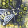 HONEY BEE - abstraktes Leinwandbild 50cmx40cm, moderne Kunst Künstlerin Christiane Schwarz Bild 2