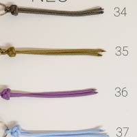 Handgeflochtenes Halsband mit Rautenmuster für kleine bis mittlere Hunde, aus Paracord Bild 8