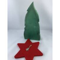 Weihachtsbäumchen * kleiner Tannenbaum * Weihnachtsanhänger * Weihnachtscharm * Charm * Anhänger * Geschenkanhänger * Ad Bild 1