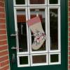 Nikolausstiefel zum Befüllen Kaminsocke Weihnachtsstrumpf  Größe für Kamin & Tür  skandinavischer Wichtel Bild 2