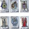 Besticktes Tarot-Deck (Großes Arkana) - 22 Tarot-Karten - Die Trumpfkarten Bild 4
