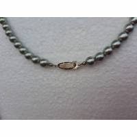 Kette ,Perlen ,Silberverschluss Bild 1